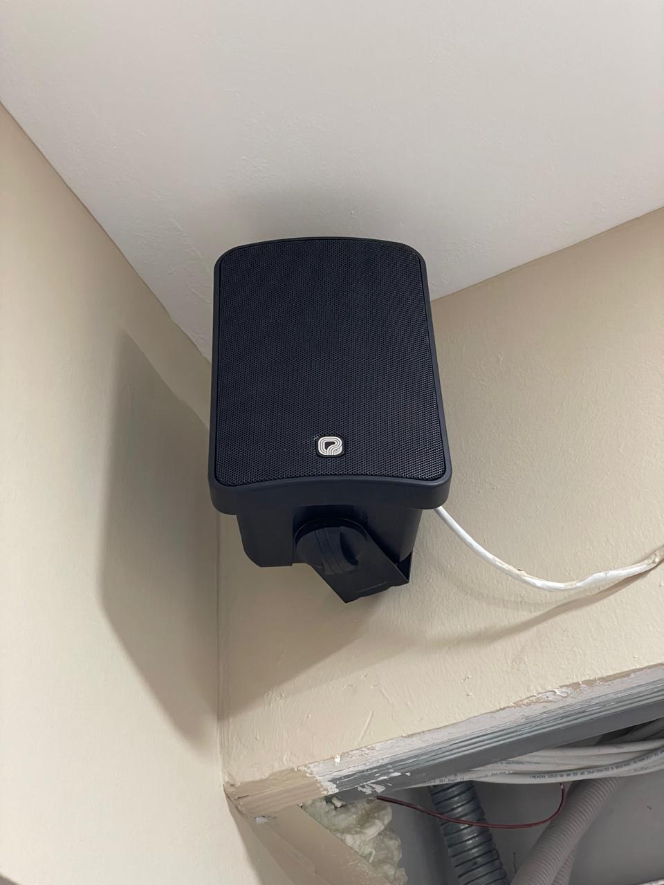 Wall speaker εγκατάσταση